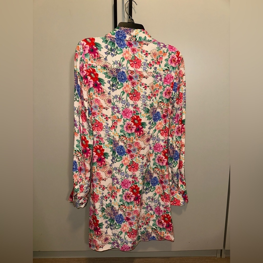 Favorite Daughter The Barely Holding It Together Floral Long
Sleeve Mini Dress 4 - Picture 7 of 7